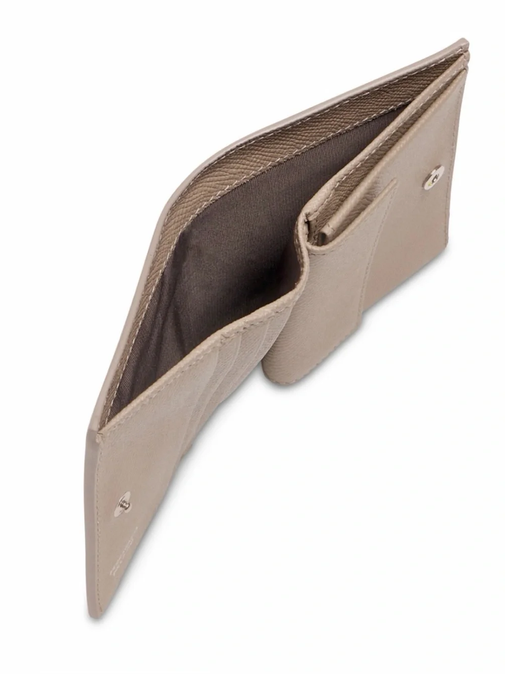 NWT  FERRAGAMO Gancini Compact Leather Bifold Wallet